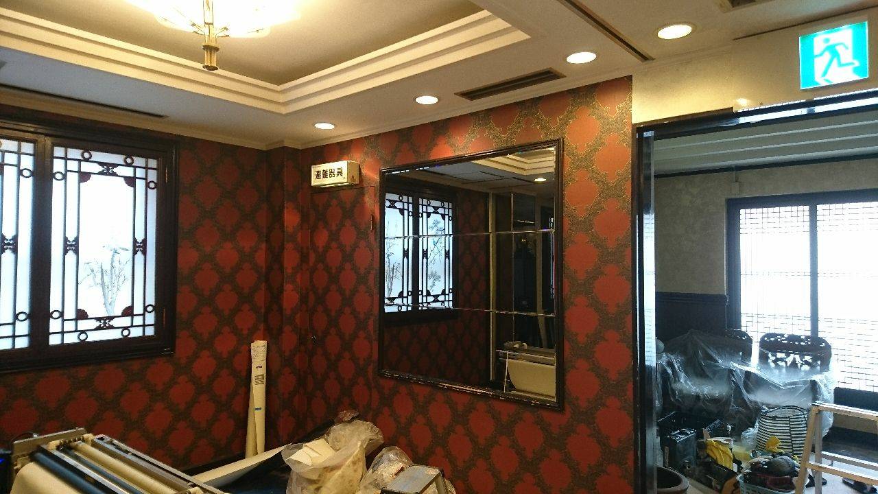 中華街レストランクロス貼替3 中華街レストランクロス貼替3