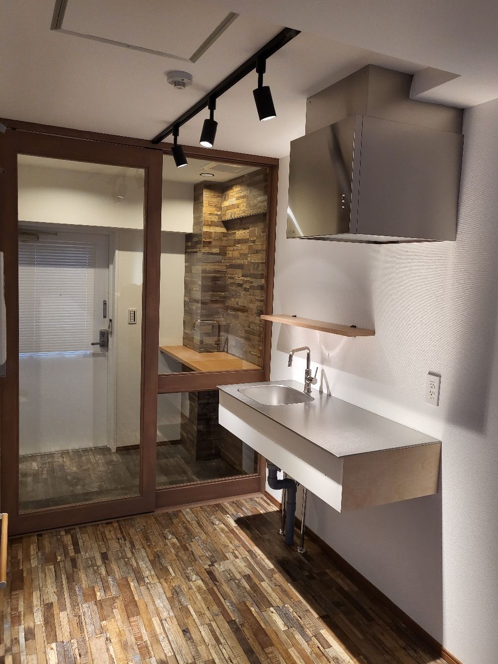 個性的なキッチン